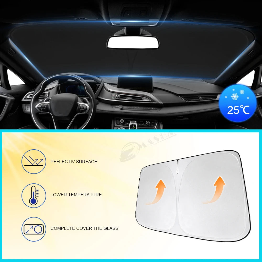 Windschutzscheiben-Sonnenschutz für BYD SEAL EV – Hitzeschutz und UV-Schutz für Ihr Fahrzeug