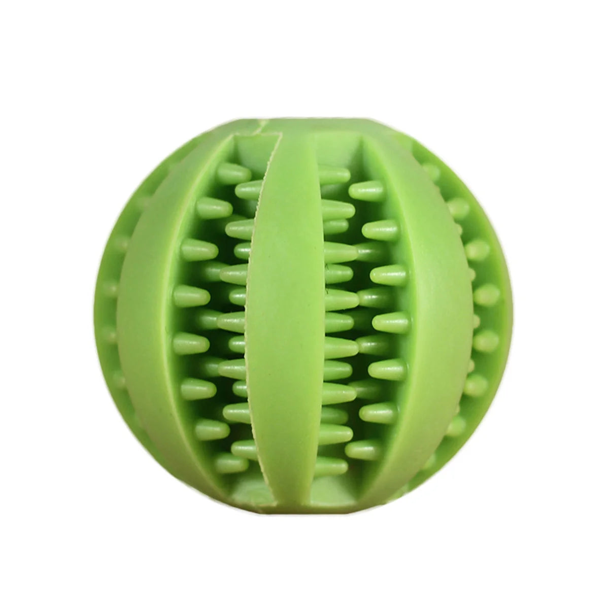 Kauspielzeug für Hunde – Zahnreinigungsspielball aus Naturkautschuk