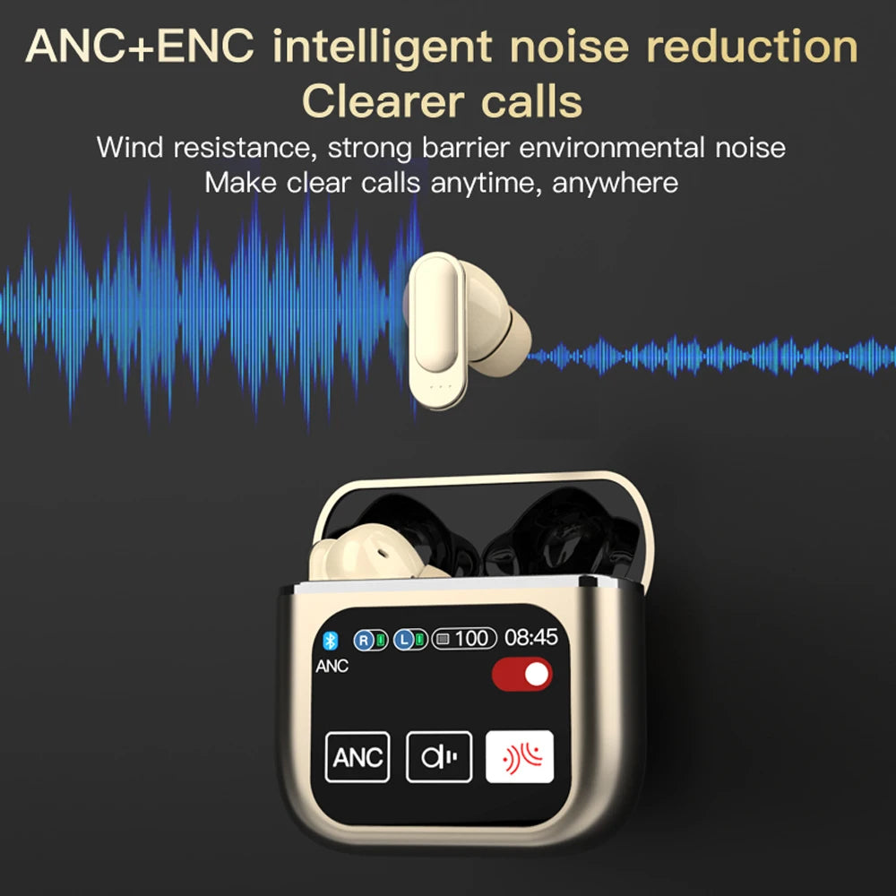 🎧 SE60 Kabellose Ohrhörer Bluetooth 5.4 mit LED-Anzeige