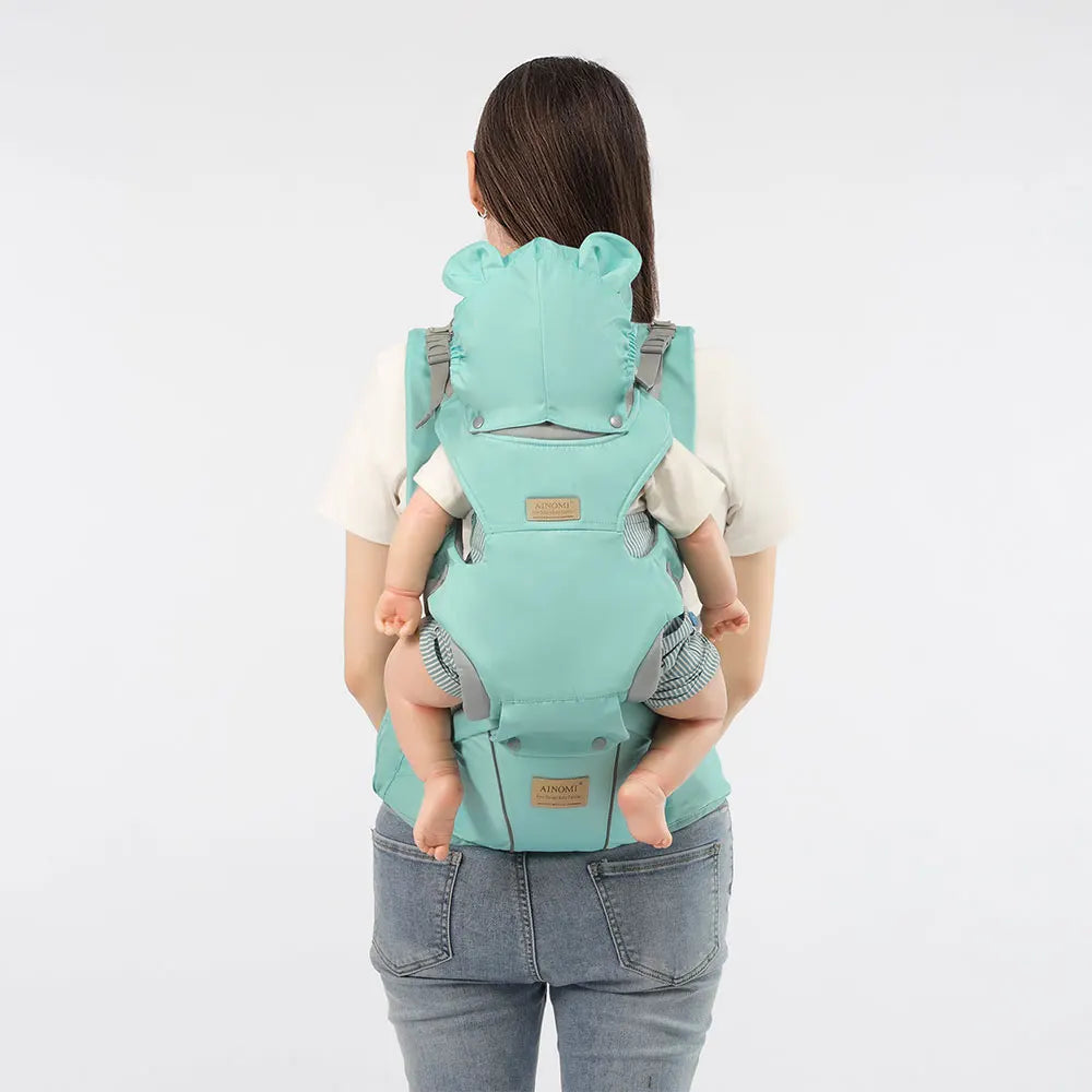 👶 Multifunktionaler Baby-Hüftsitzträger mit Windschutz