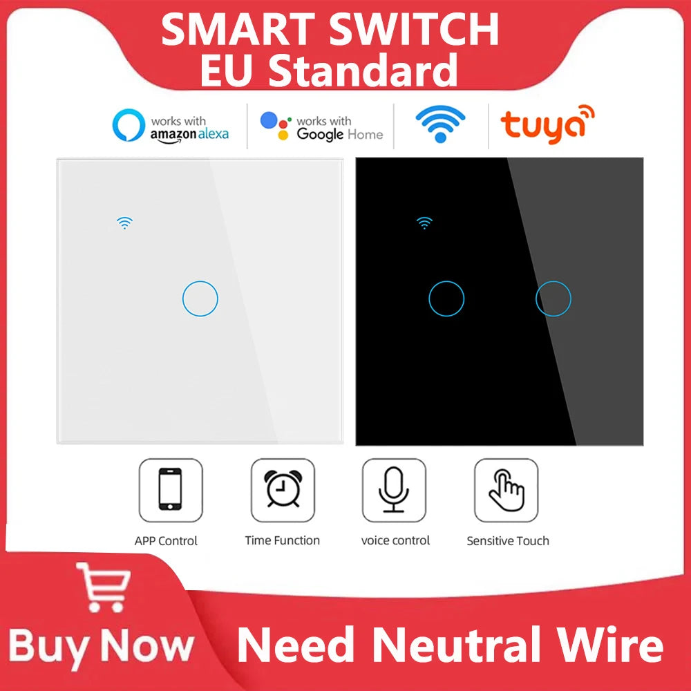 SmartSwitch – Intelligenter Lichtschalter mit WiFi und Sprachsteuerung
