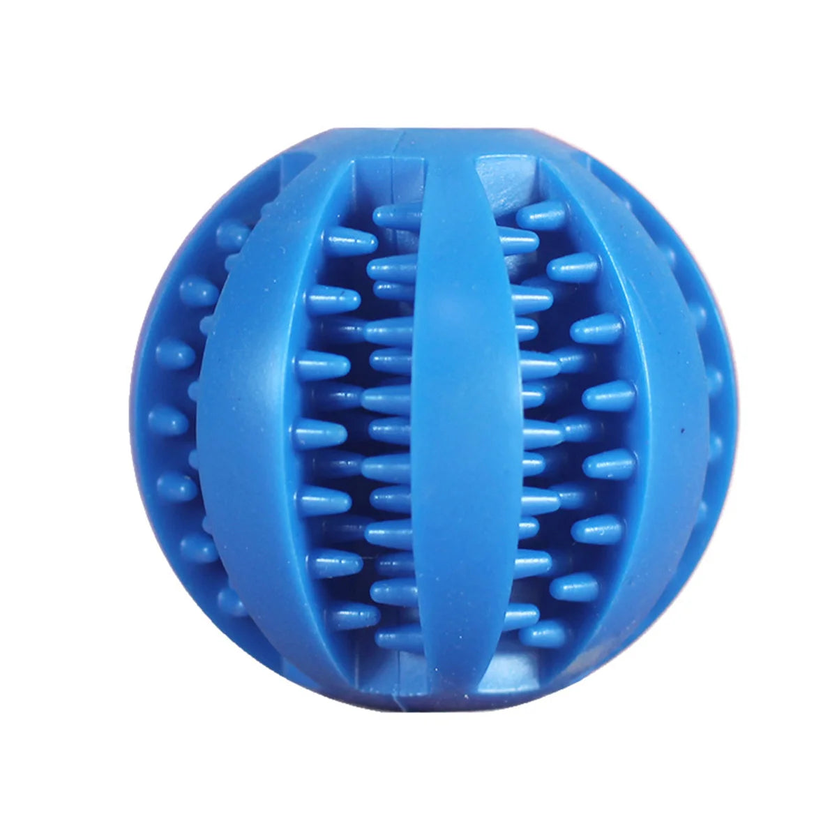 Kauspielzeug für Hunde – Zahnreinigungsspielball aus Naturkautschuk