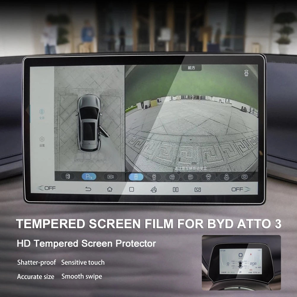 🛡️ Touchscreen-Schutzfolie für BYD Atto 3/Yuan Plus (2022-2023)