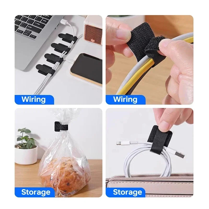 Kabelbinder Set – Wiederverwendbare Nylon Organizer