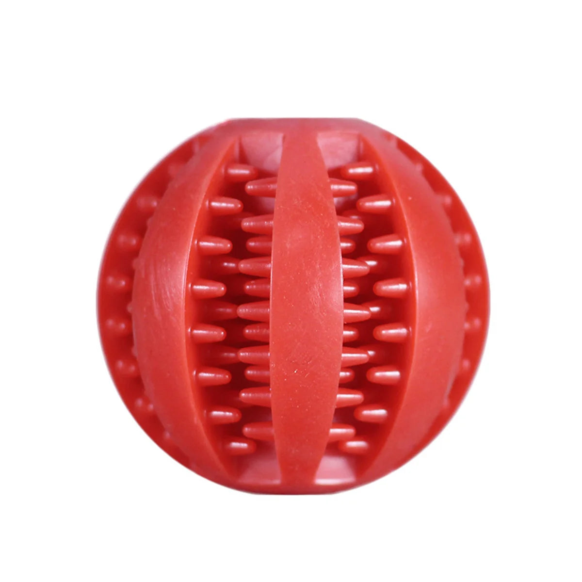 Kauspielzeug für Hunde – Zahnreinigungsspielball aus Naturkautschuk