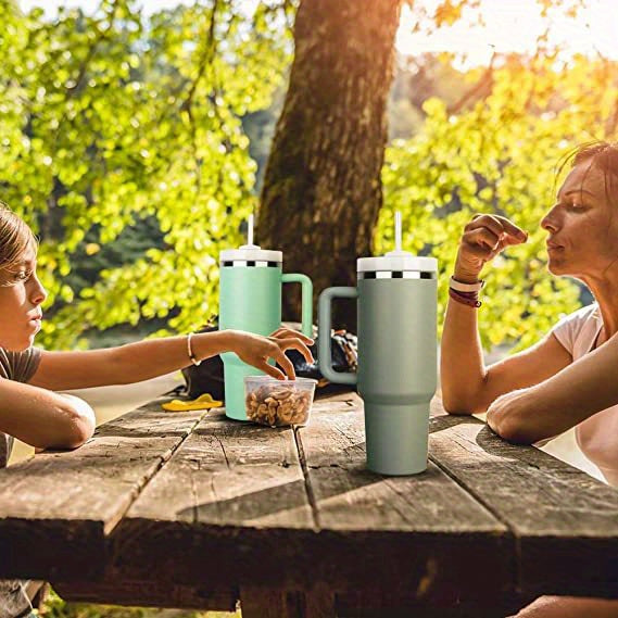 🌸 Sakura Edelstahl-Thermobecher 1,2L mit Griff