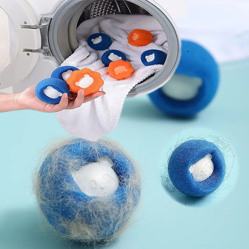 FurCatch Laundry Balls 🧺🐾 – Wiederverwendbare Tierhaarentferner für die Waschmaschine