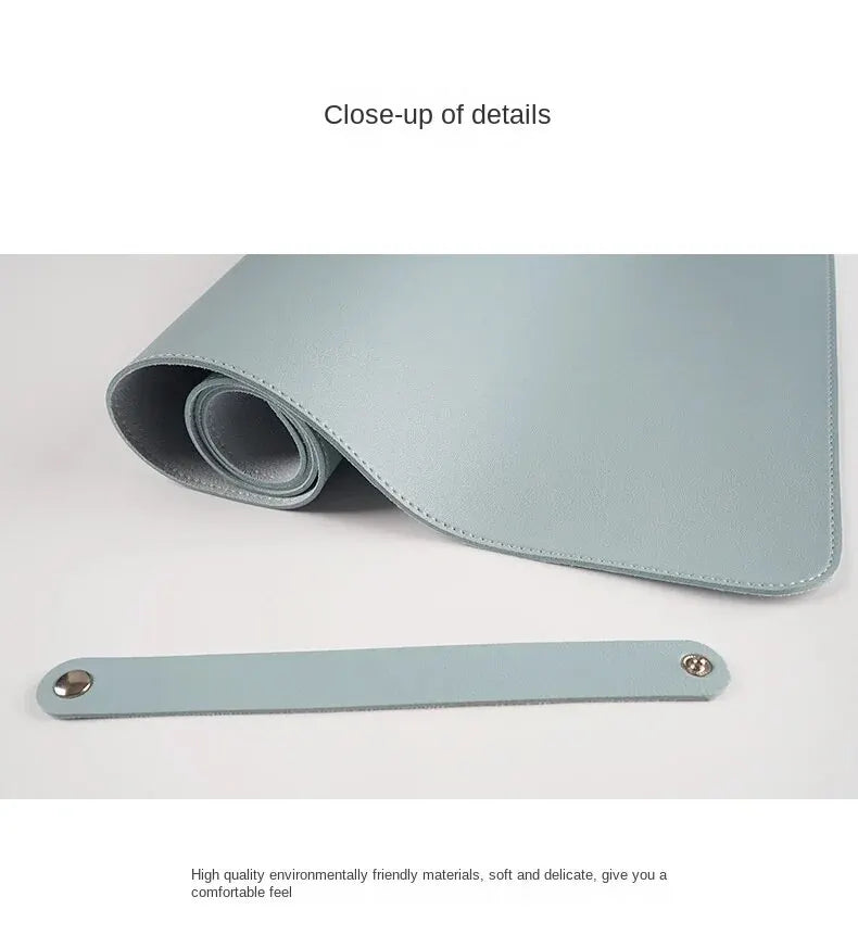 Großes Schreibtischschutzmatte 60*30cm aus PU-Leder – Wasserfestes Mauspad