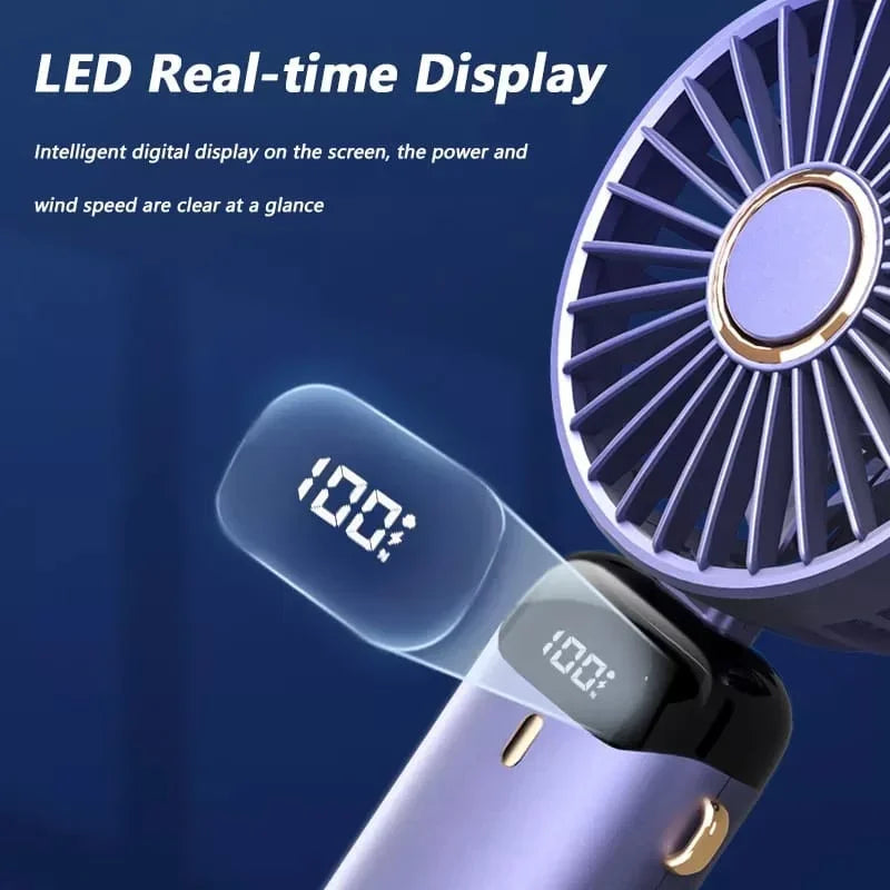 FlexiFan Pro 🌬️ – Tragbarer faltbarer USB-Handventilator