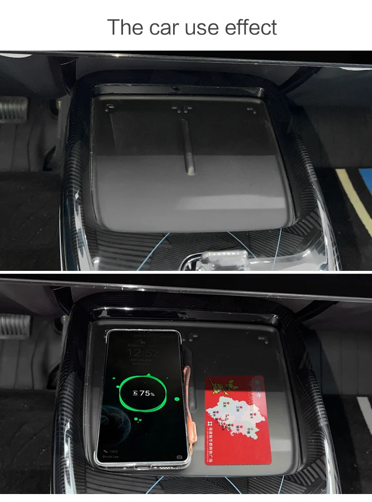 Anti-Rutsch-Pad für BYD Seal EV – Silikon Handyablage (Nur Pad)