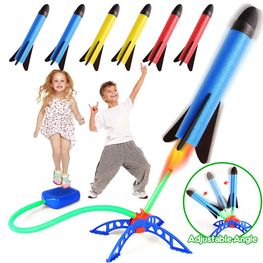 Kinder Air Rocket Launcher – Spaß, Bewegung und Lernen vereint!