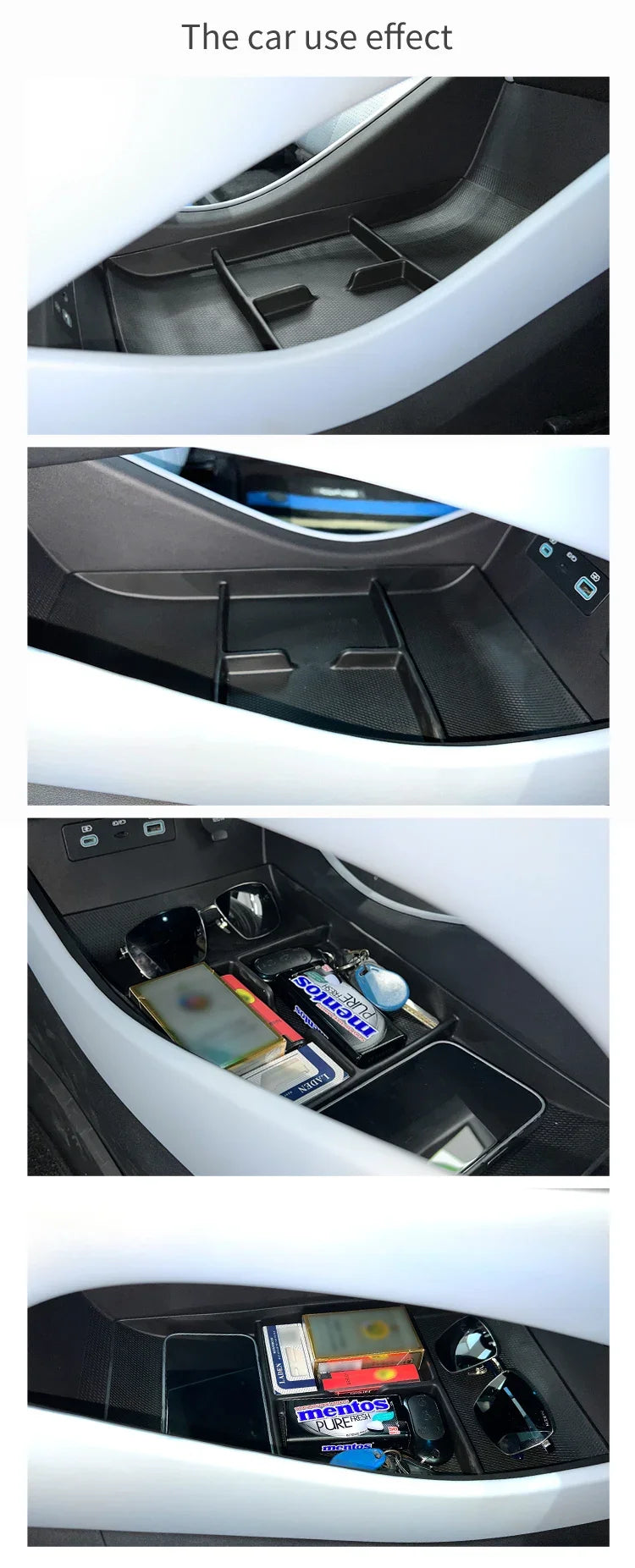 Ablagebox für Mittelarmlehne – TPE Organizer für BYD Seal
