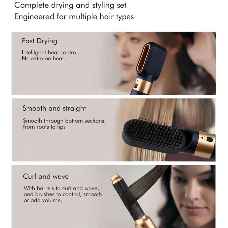 💇‍♀️ Umar 6-in-1 Haarfön Multi-Styler