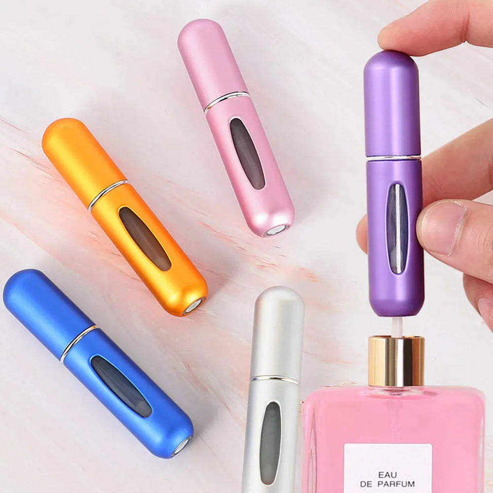 💧 5/8ml Tragbarer Parfümzerstäuber, Nachfüllbarer Flakon