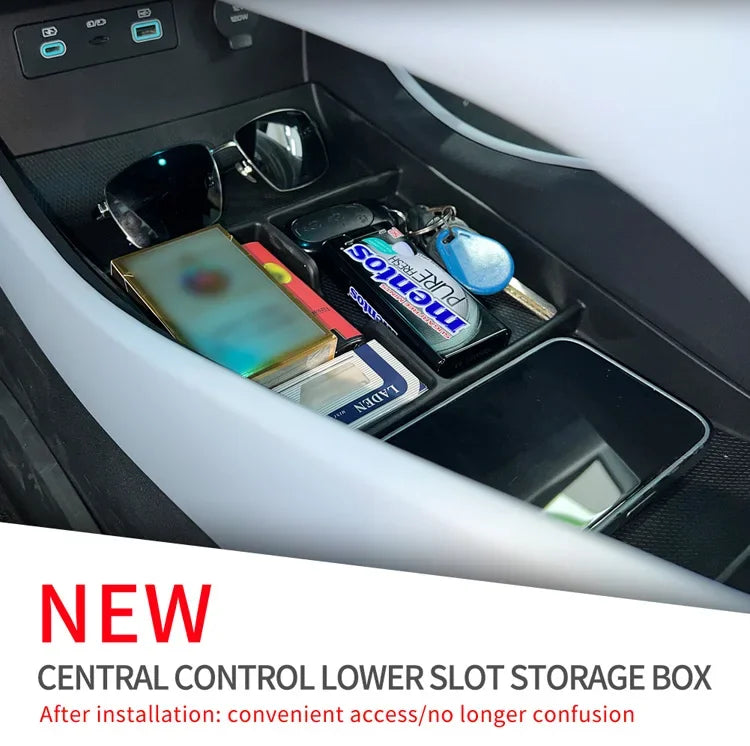 Ablagebox für Mittelarmlehne – TPE Organizer für BYD Seal