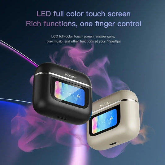 🎧 Tour Pro 2 Kabellose Bluetooth-Ohrhörer mit ANC und Touchdisplay