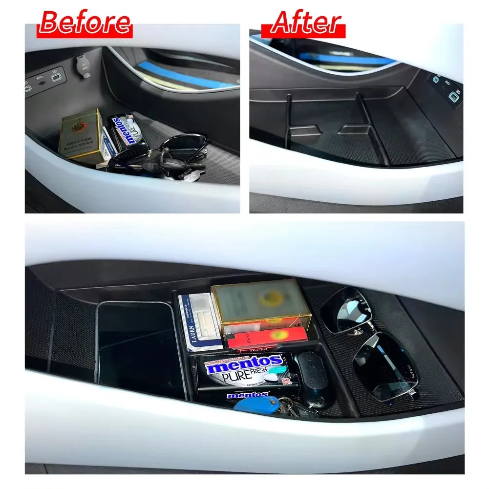 Ablagebox für Mittelarmlehne – TPE Organizer für BYD Seal