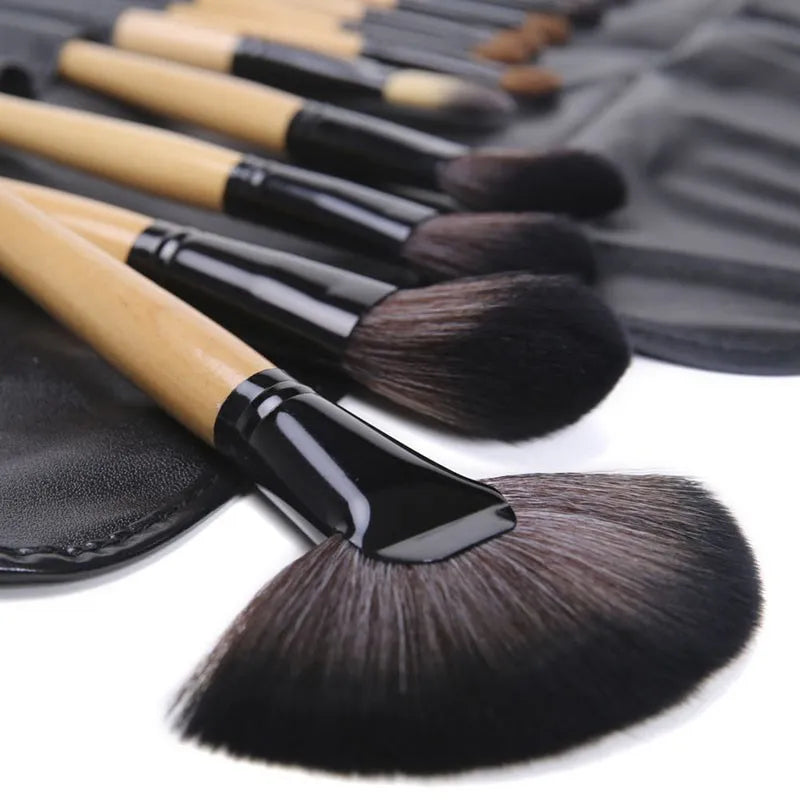 🎁 FOEONCO 24-teiliges Make-up Pinsel-Set – Professionelle Kosmetikpinsel in Geschenkverpackung