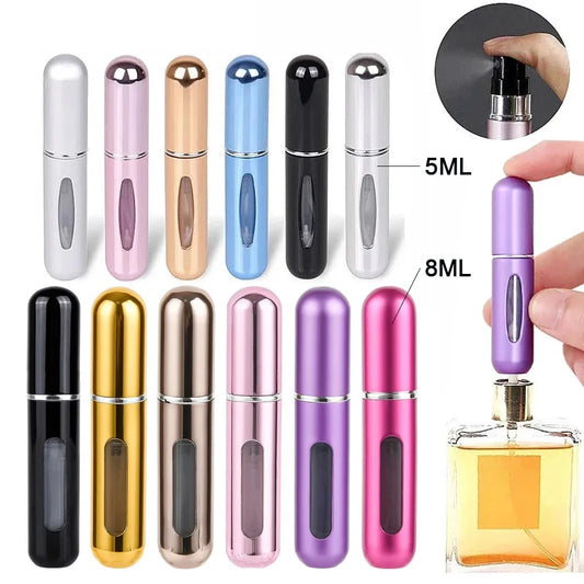 💧 5/8ml Tragbarer Parfümzerstäuber, Nachfüllbarer Flakon