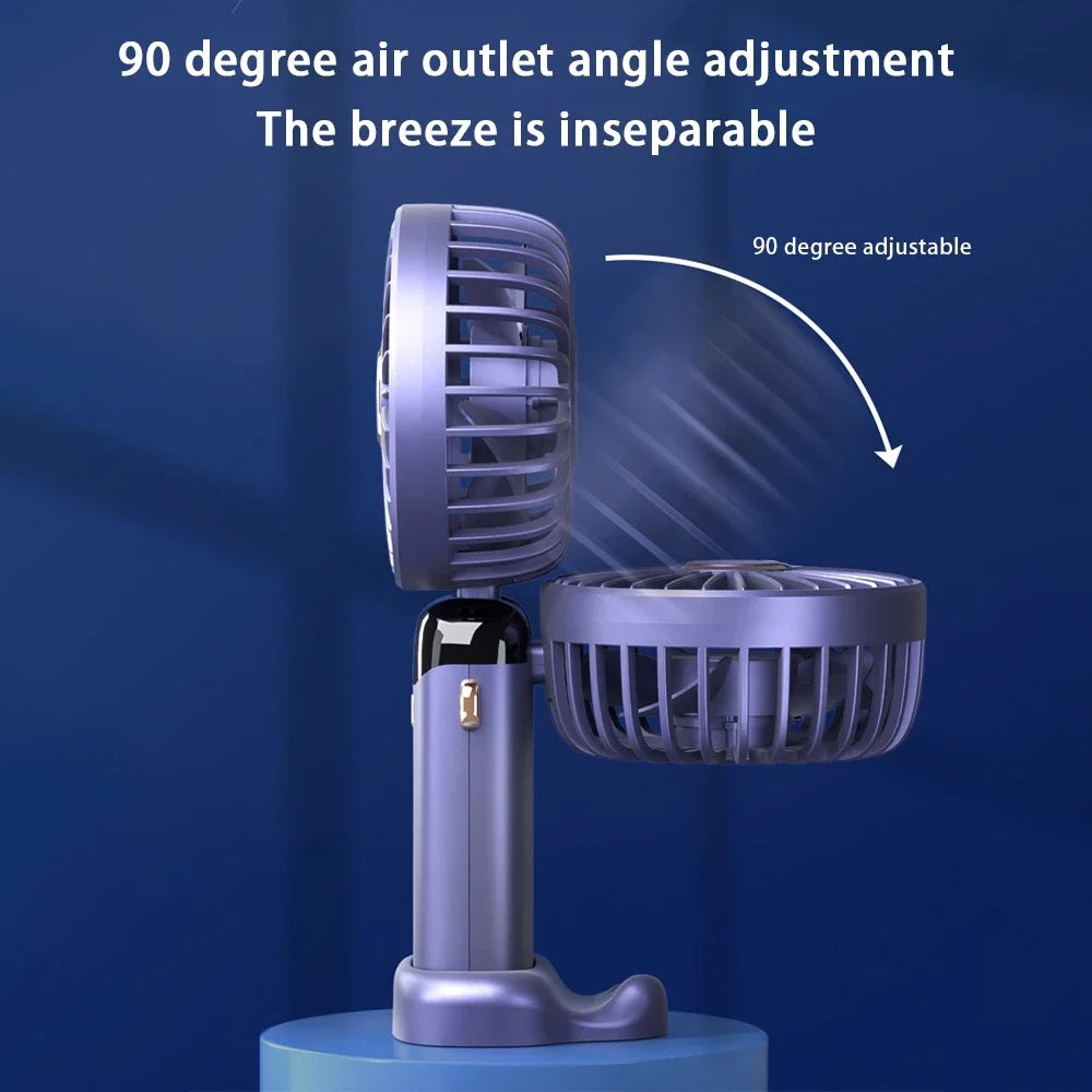 FlexiFan Pro 🌬️ – Tragbarer faltbarer USB-Handventilator
