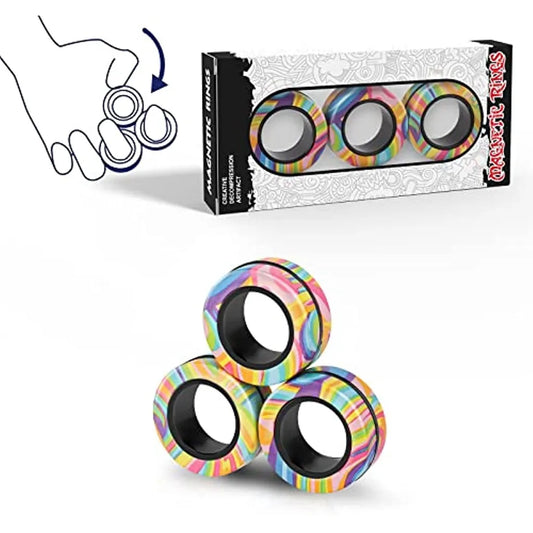 Magnetische Fidget-Ringe – Stressabbau und Konzentration vereint