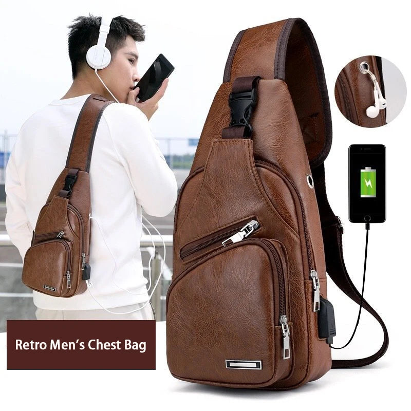 👜 SHOWBAG Tragbare Handtasche mit USB-Anschluss
