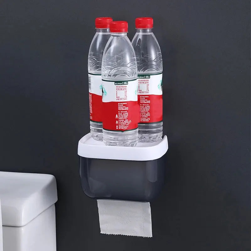 Wasserdichter Toilettenpapierhalter mit Ablage
