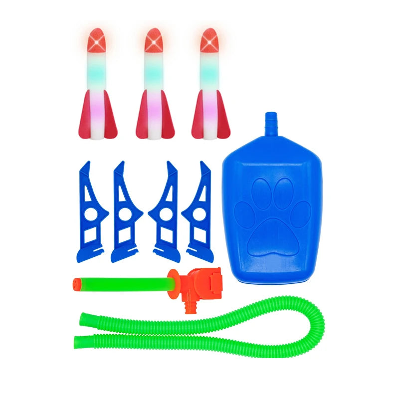 Kinder Air Rocket Launcher – Spaß, Bewegung und Lernen vereint!