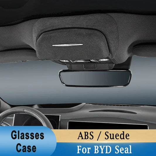 Brillenetui für BYD Seal – ABS/Suede Sonnenbrillen-Aufbewahrungsbox