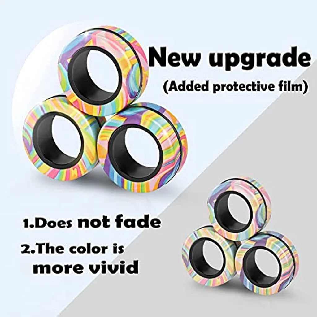 Magnetische Fidget-Ringe – Stressabbau und Konzentration vereint