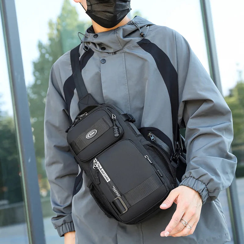 🎒 Markroyal Herren Brusttasche 2023 – Groß und Stil für Freizeit und Reisen