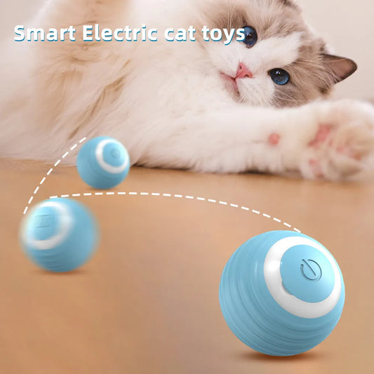 CatMagic Interactive Ball 🐾✨ – Elektronisches interaktives Katzenspielzeug für den Innenbereich