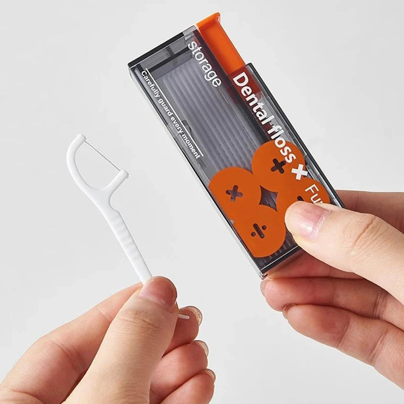 Portabler Zahnseiden-Spender – Hygienische Zahnreinigung für unterwegs!