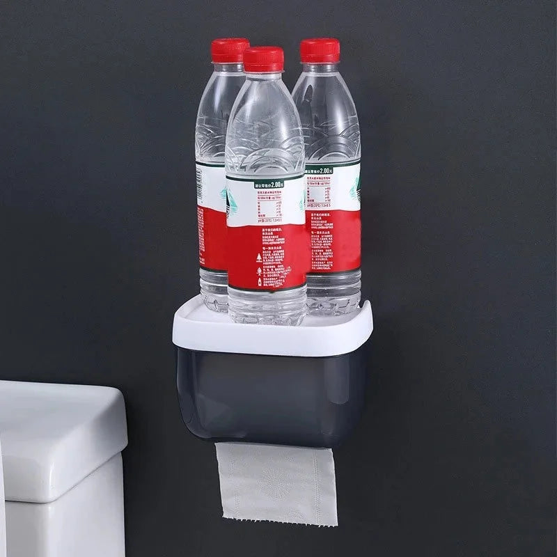 Wasserdichter Toilettenpapierhalter mit Ablage