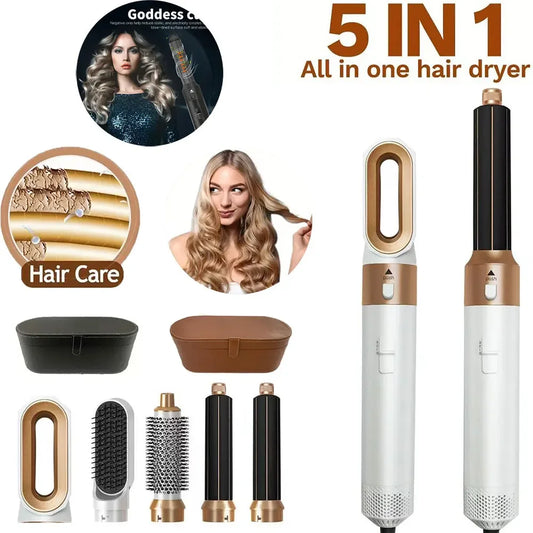 XMSJ 5 in 1 Haarstyling-Set – Perfektes Styling für jeden Tag und Anlass