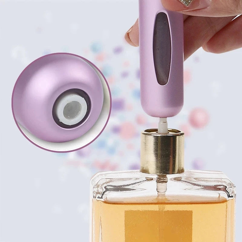 💧 5/8ml Tragbarer Parfümzerstäuber, Nachfüllbarer Flakon