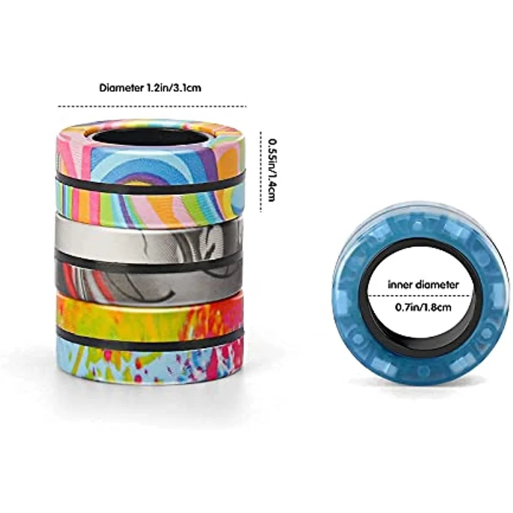 Magnetische Fidget-Ringe – Stressabbau und Konzentration vereint