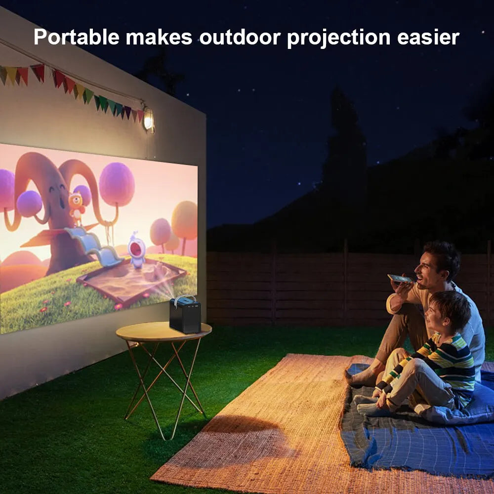 HONGTOP Android Smart Mini Projektor – Kinoqualität für Ihr Zuhause