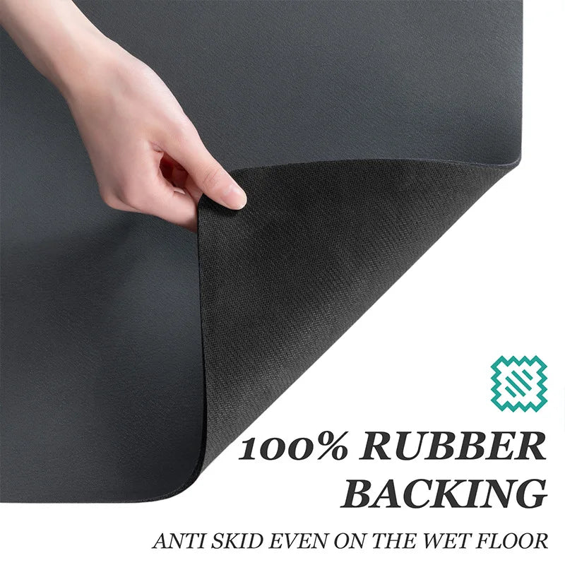 SuperAbsorb Kitchen Mat  – Rutschfeste, schnell trocknende Abtropfmatte für Küche und Bad