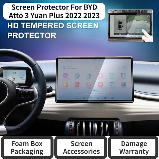 🛡️ Touchscreen-Schutzfolie für BYD Atto 3/Yuan Plus (2022-2023)