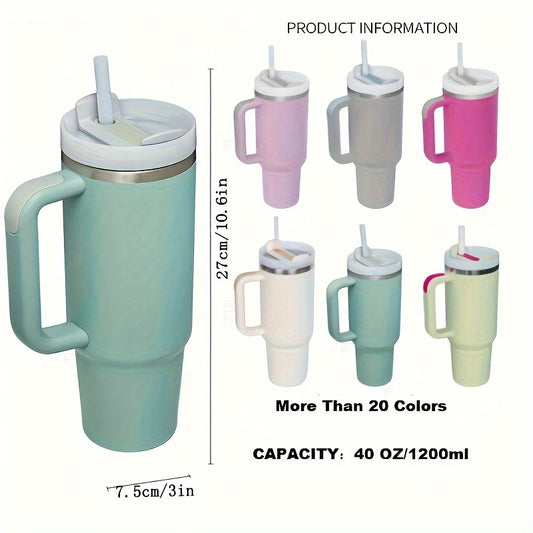🌸 Sakura Edelstahl-Thermobecher 1,2L mit Griff